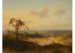 A-8634 Cornelis Lieste - Pohled na město Cleves