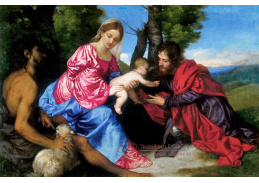 VTV4 Tizian - Madonna s dítětem a Jan Křtitel