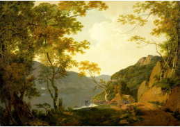 SO IX 459 Joseph Wright - Nad jezerem