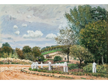 SO XVI-118 Alfred Sisley - Silnice k Verrieres