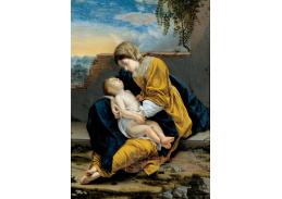 KO V-99 Orazio Gentileschi - Madonna a dítě v krajině