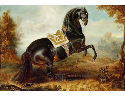 KO VI-143 Johann Georg de Hamilton - Krajina s černým koněm