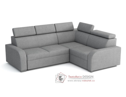 NORWAY, sedací souprava 2F-R-1, látka Crown 17 světle šedá
