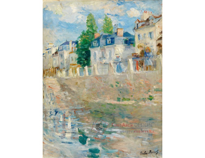 A-4515 Berthe Morisot - Na břehu Seiny v Bougival