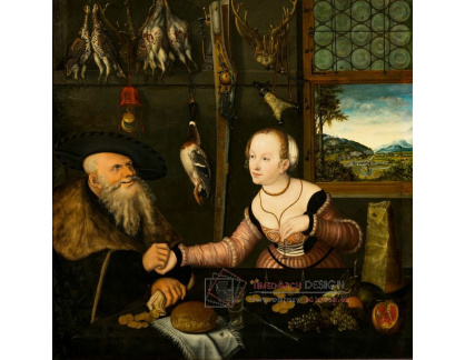 A-6734 Lucas Cranach - Nerovný pár