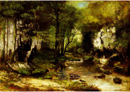 D-7252 Gustave Courbet - Lesní potok