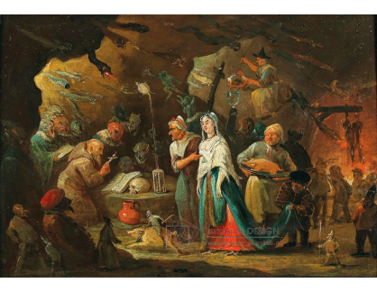 D-8771 Egbert van Heemskerck - Pokušení svatého Antonína