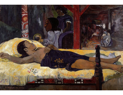 VPG 3 Paul Gauguin - Narození Krista