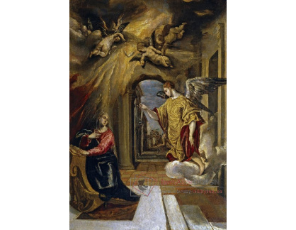 SO VII-147 El Greco - Zvěstování