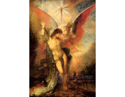 SO VII-194 Gustave Moreau - Svatý Sebastián a anděl