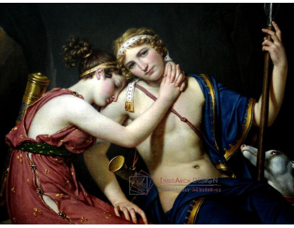 SO V-352 Jacques-Louis David - Rozloučení Telemachuse a Eucharis