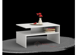 BEATA, konferenční stolek 90x60cm, bílá