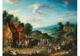 A-5147 Jan Peeter van Bredael - Vesnická hostina