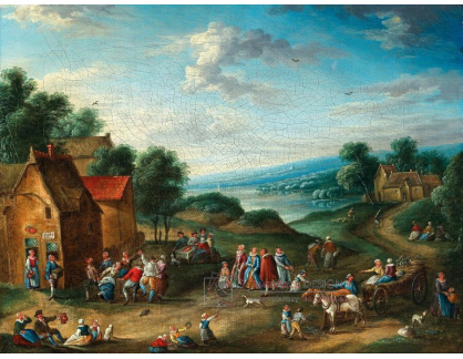 A-5147 Jan Peeter van Bredael - Vesnická hostina