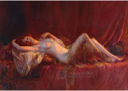 A-8315 Delphin Enjolras - Ležící exotická kráska