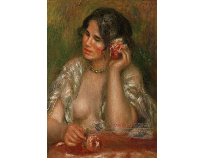 R14-19 Pierre-Auguste Renoir - Gabrielle s růží