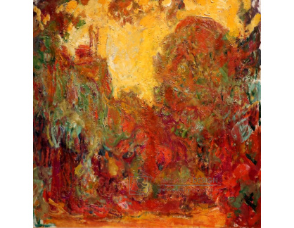 A-272 Claude Monet - Dům malíře z Růžové zahrady