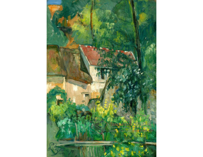 A-2940 Paul Cézanne - Dům v Auvers-sur-Oise