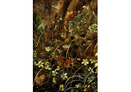A-4939 Otto Marseus van Schrieck - Kmen stromu s motýly