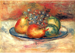 VR14-95 Pierre-Auguste Renoir - Zátiší s hruškami a hroznem vína