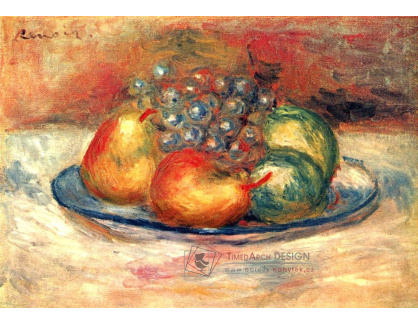 VR14-95 Pierre-Auguste Renoir - Zátiší s hruškami a hroznem vína