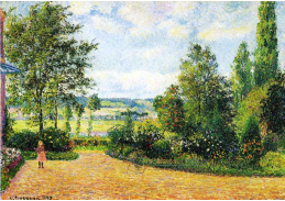 VCP-179 Camille Pissarro - Terasa do zahrady v Mirbeau