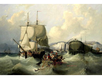 VANG205 George Chambers - Odplouvání brigy z Doveru