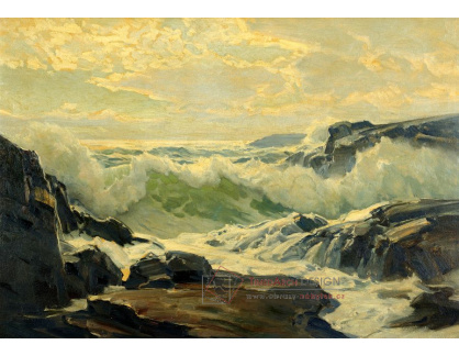 KO I-232 Frederick Judd Waugh - Pobřeží státu Maine