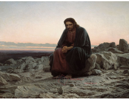 DDSO-2402 Ivan Kramskoj- Kristus na poušti