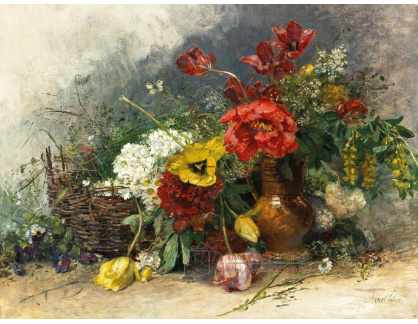 A-3358 Anna Peters - Zátiší s květinami