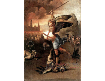R11-6 Rafael Santi - Svatý Michal bojující s drakem
