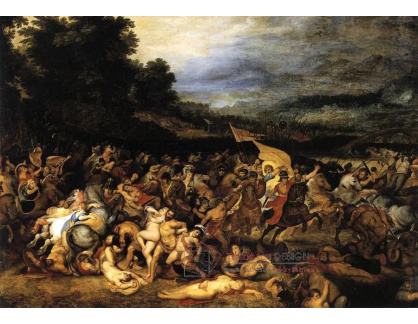 VRU168 Peter Paul Rubens - Bitva Amazonek