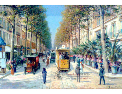 VF214 Louis Beroud - L Avenue de la Gare v Nice