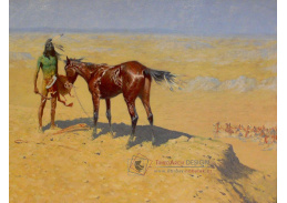 VSO 1135 Frederic Remington - Jízda dolů