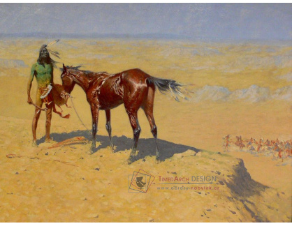 VSO 1135 Frederic Remington - Jízda dolů