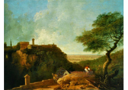 SO V-316 Richard Wilson - Tivoli, chrám Sibyly a Campagna