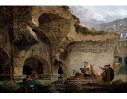 SO V-468 Hubert Robert - Pradleny ve zříceninách Kolosea