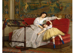 KO III-165 Gustave Léonard de Jonghe - Matka s dcerkou