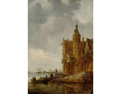 KO V-449 Jan van Goyen - Venkovský dům u vody