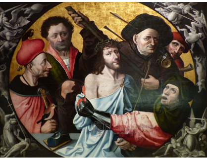 A-1078 Hieronymus Bosch - Nasazování trnové koruny Kristovi