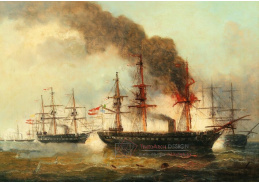 A-5444 Josef Carl Berthold Püttner - Námořní bitva u Helgolandu roku 1864