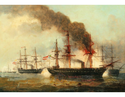 A-5444 Josef Carl Berthold Püttner - Námořní bitva u Helgolandu roku 1864