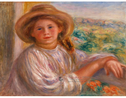D-6833 Pierre-Auguste Renoir - Dívka na balkóně