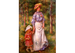 VR14-187 Pierre-Auguste Renoir - Na procházce
