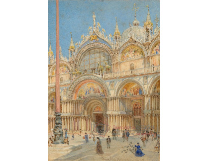 SO XVII-128 Franz Alt - Bazilika svatého Marka v Benátkách