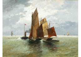 DDSO-4707 Adolf Kaufmann - Rybářské lodě na moři