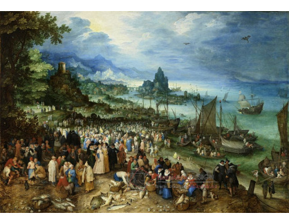 DDSO-3682 Jan Brueghel – Přístav s kázáním Krista