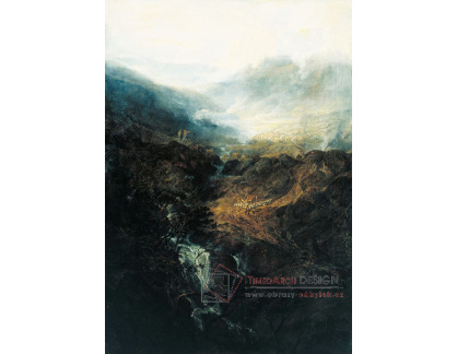 D-6275 Joseph Mallord William Turner - Ráno v Coniston Fells