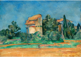 D-7506 Paul Cézanne - Holubník v Bellevue