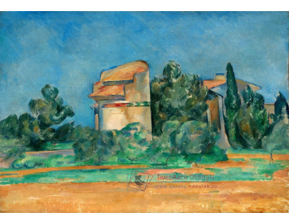 D-7506 Paul Cézanne - Holubník v Bellevue